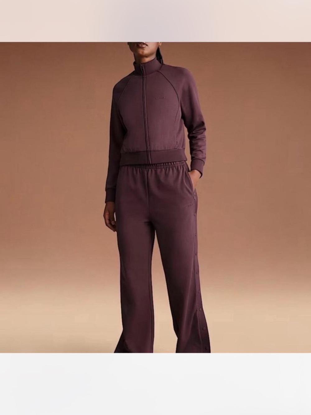 nike skims track set pants jacket new